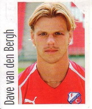 Voetbalplaatje	Dave van den Bergh	FC Utrecht	Panini 2004, Verzamelen, Verzenden, Zo goed als nieuw, F.C. Utrecht, Poster, Plaatje of Sticker