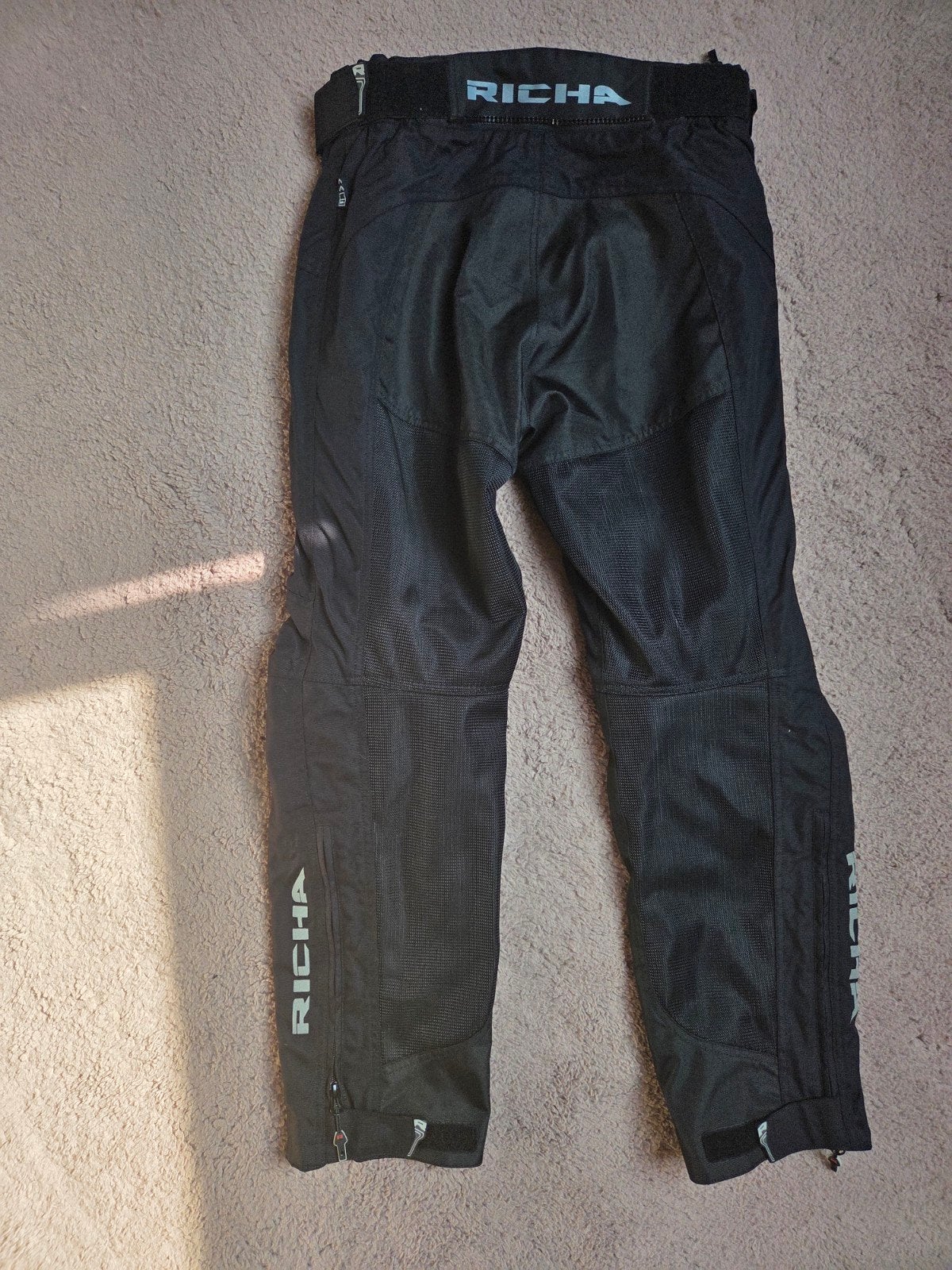 Richa Airsummer Jas (L) & Eclipse Broek (M) - Zgan, Motoren, Kleding | Motorkleding, Ophalen of Verzenden