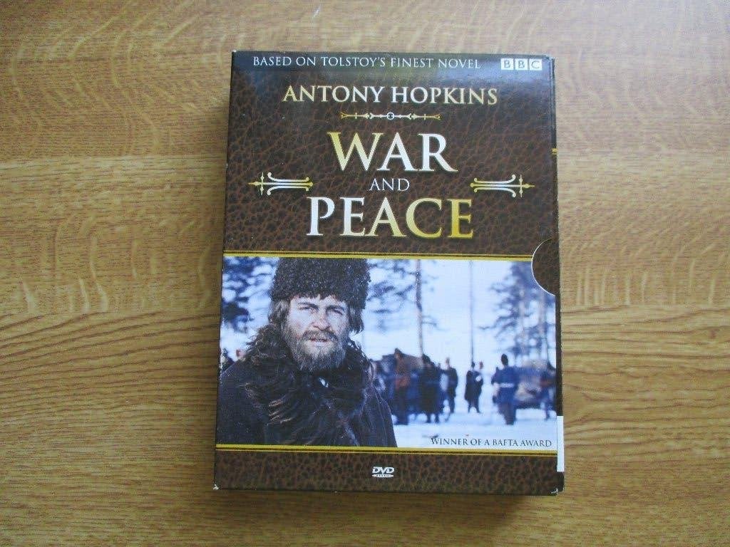 anthony hopkins: war and peace -5 dvd's-, Alle leeftijden, Ophalen of Verzenden, Zo goed als nieuw