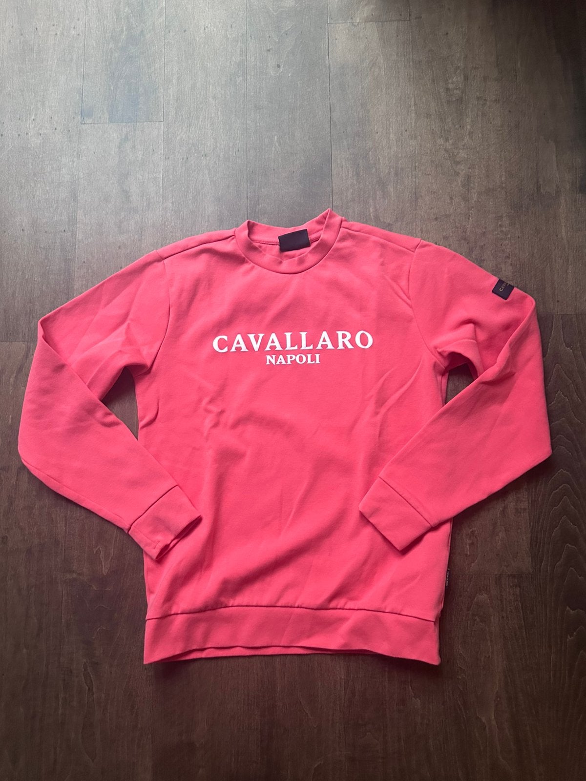 Cavallaro trui koraal maat S - goede staat, Cavallaro Napoli, Ophalen of Verzenden, Zo goed als nieuw, Roze