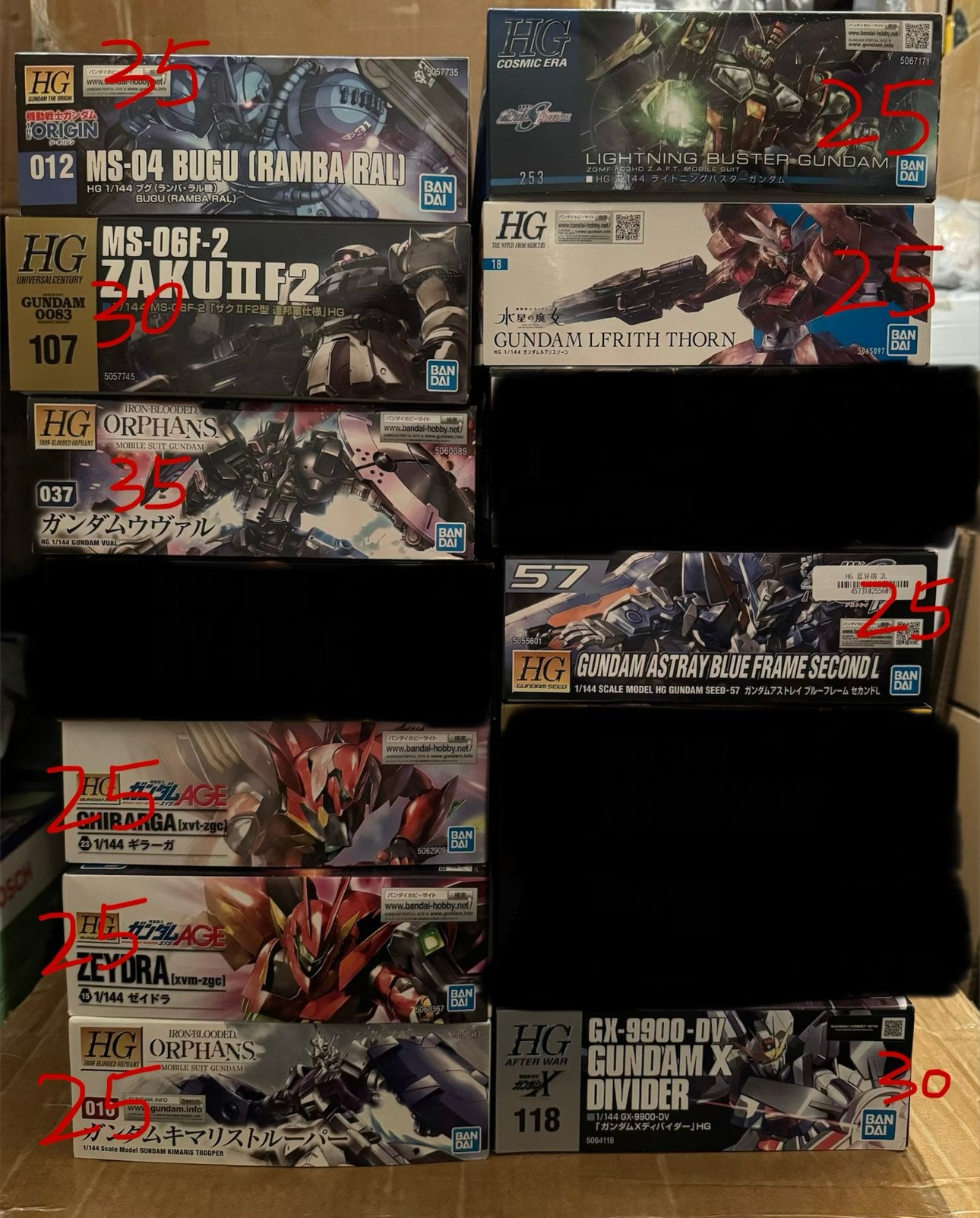 Bandai HG series 1/144 gundam gunpla kit, Ophalen of Verzenden, Nieuw, 1:50 of kleiner, Figuur of Figuren