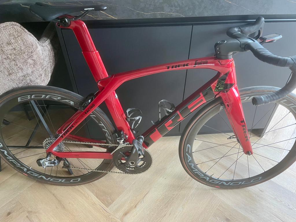 Trek Madone SLR 2019 - SRAM Red Etap - Bora Ultra, Fietsen en Brommers, Fietsen | Racefietsen, 28 inch, Heren, Aluminium, Zo goed als nieuw