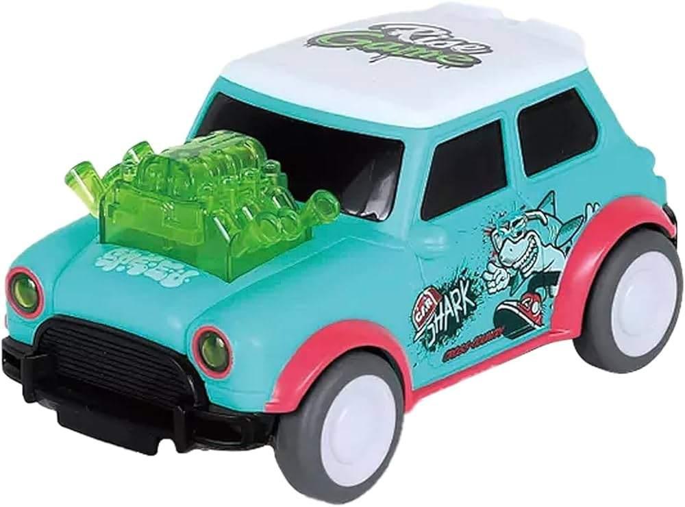 Mini Cooper cartoon stunt car roadblaster., Ophalen of Verzenden, Zo goed als nieuw, Auto