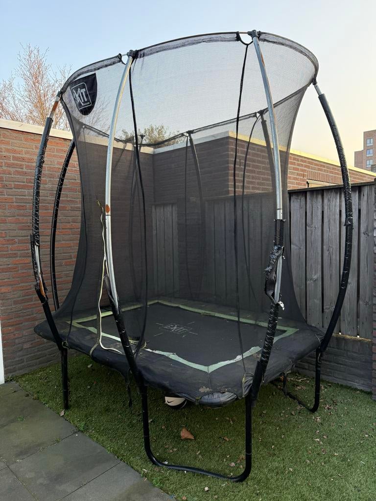 Trampoline 3x2 meter - gratis af te halen, Ophalen of Verzenden, Gebruikt