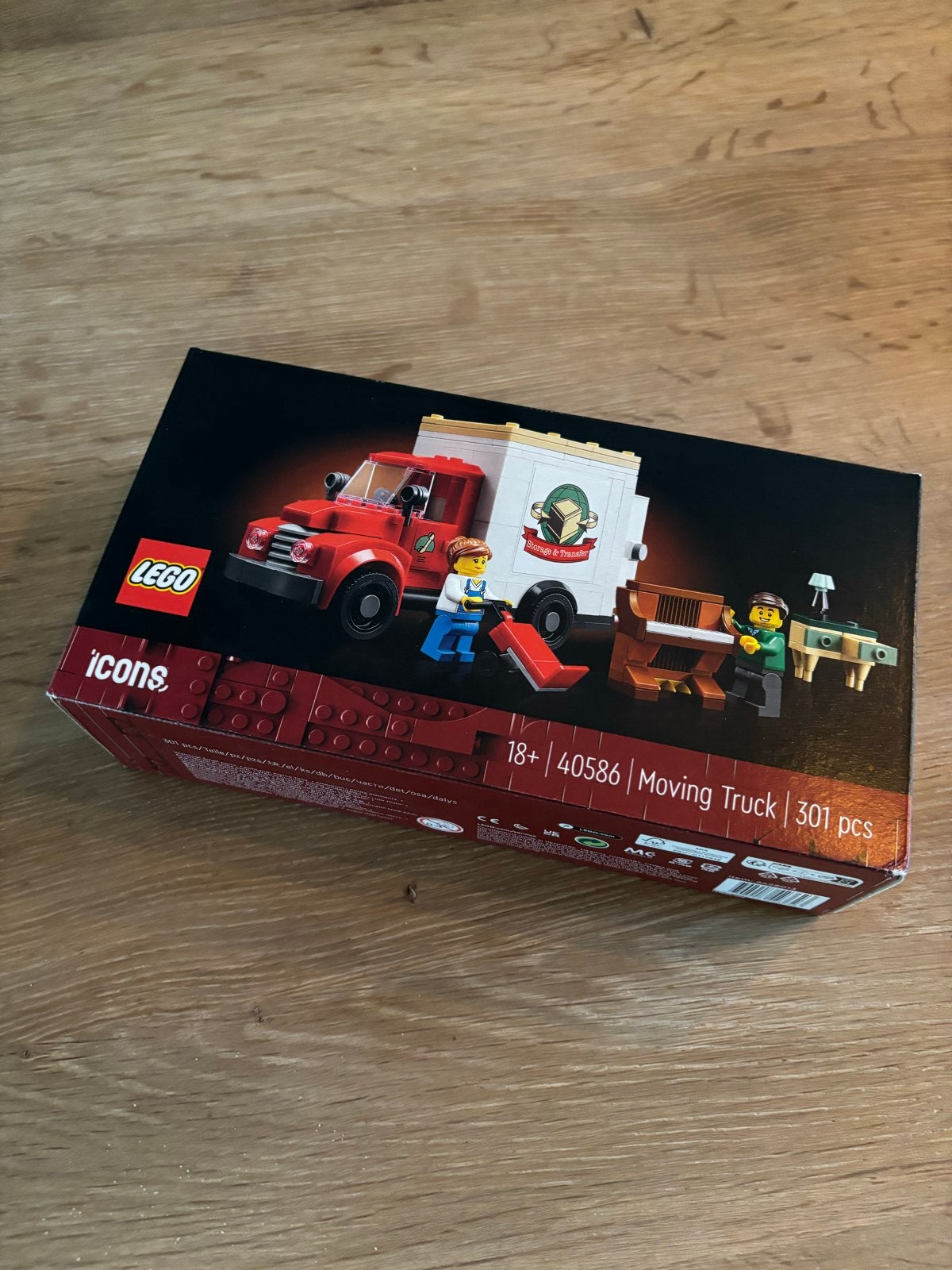 LEGO Icons 40586 Verhuiswagen - Nieuw in doos, Kinderen en Baby's, Ophalen of Verzenden, Nieuw