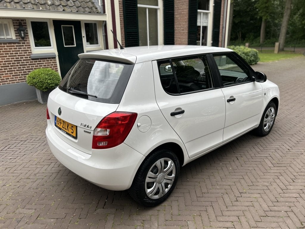 Skoda Fabia 1.2 TSI 5-drs. Arctic Airco Slechts 119 dkm!, Auto's, Skoda, Euro 5, 4 cilinders, Wit, Bedrijf