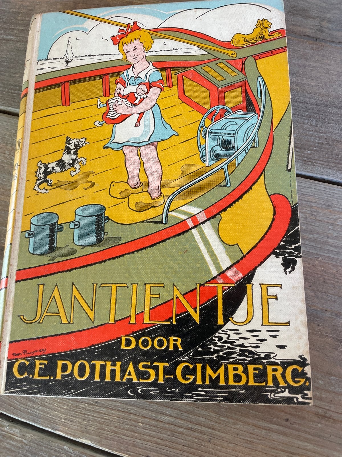 Jantientje - Gebonden Jubileumuitgave 1940 - C.E. Pothast-Gi, Ophalen of Verzenden, Gelezen, Fictie algemeen