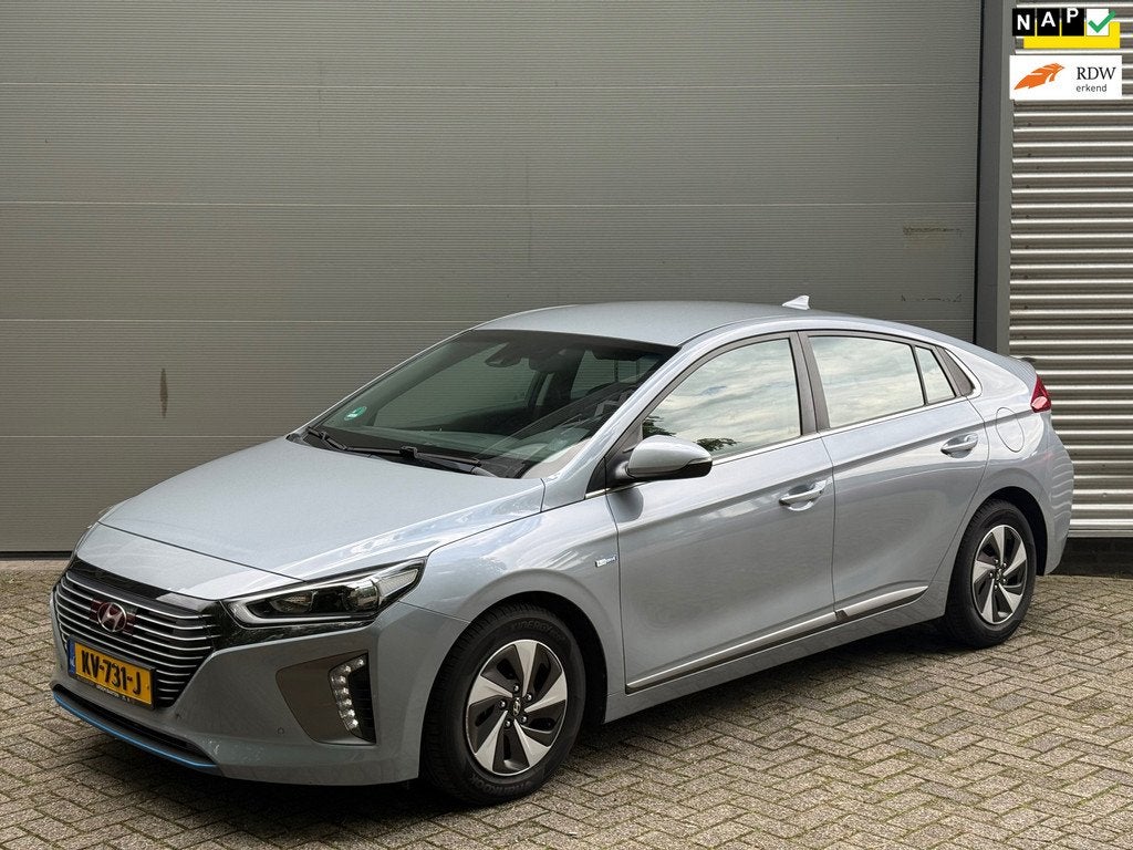 Hyundai IONIQ 1.6 GDi Hybride Comfort l VDOH l Camera l Navi, Auto's, Hyundai, 1345 kg, Stof, Gebruikt, Origineel Nederlands