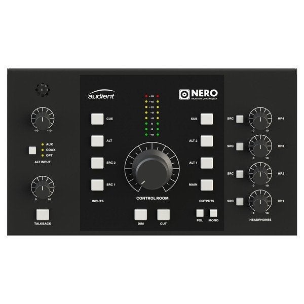Audient Nero Monitor Controller, Ophalen, Zo goed als nieuw, Minder dan 5 kanalen, Microfooningang