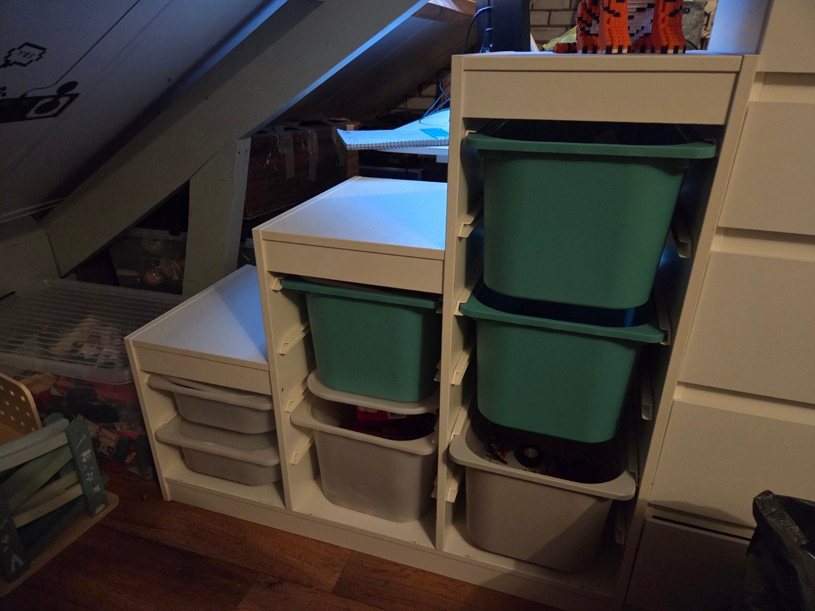 IKEA Trofast opbergcombinatie met bakken, Ophalen, Gebruikt, Kast
