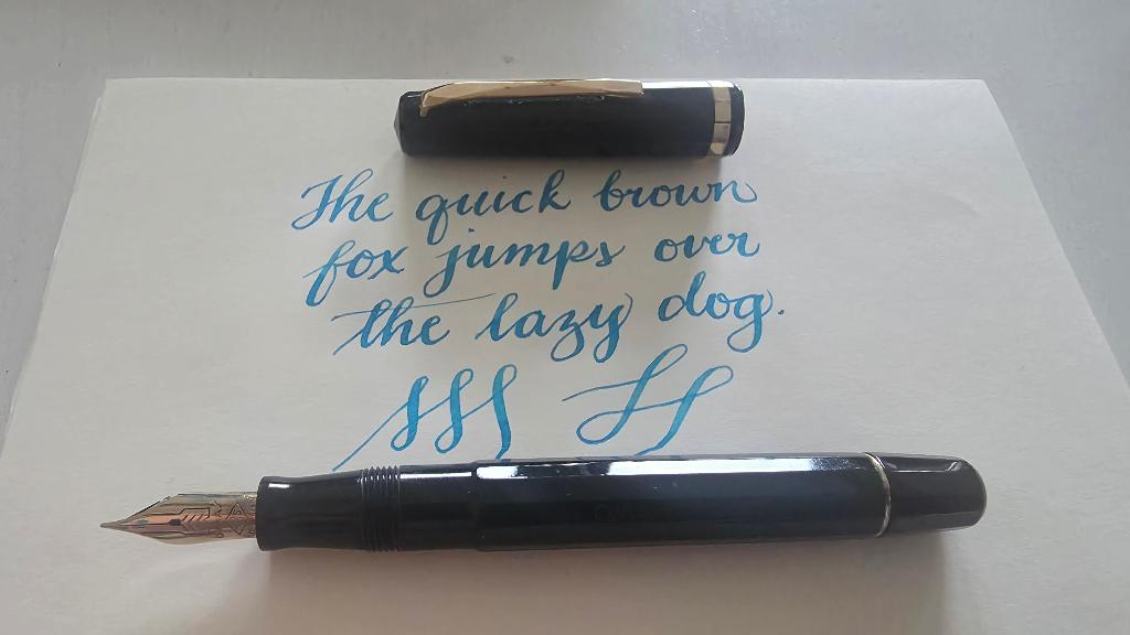 Vintage Rare Omas 555F Fountain Pen Flex EF Nib, Ophalen of Verzenden, Gebruikt, Vulpen, Overige merken