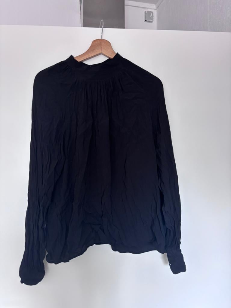 Blouse L, Ophalen, Zo goed als nieuw, Maat 42/44 (L), Zwart