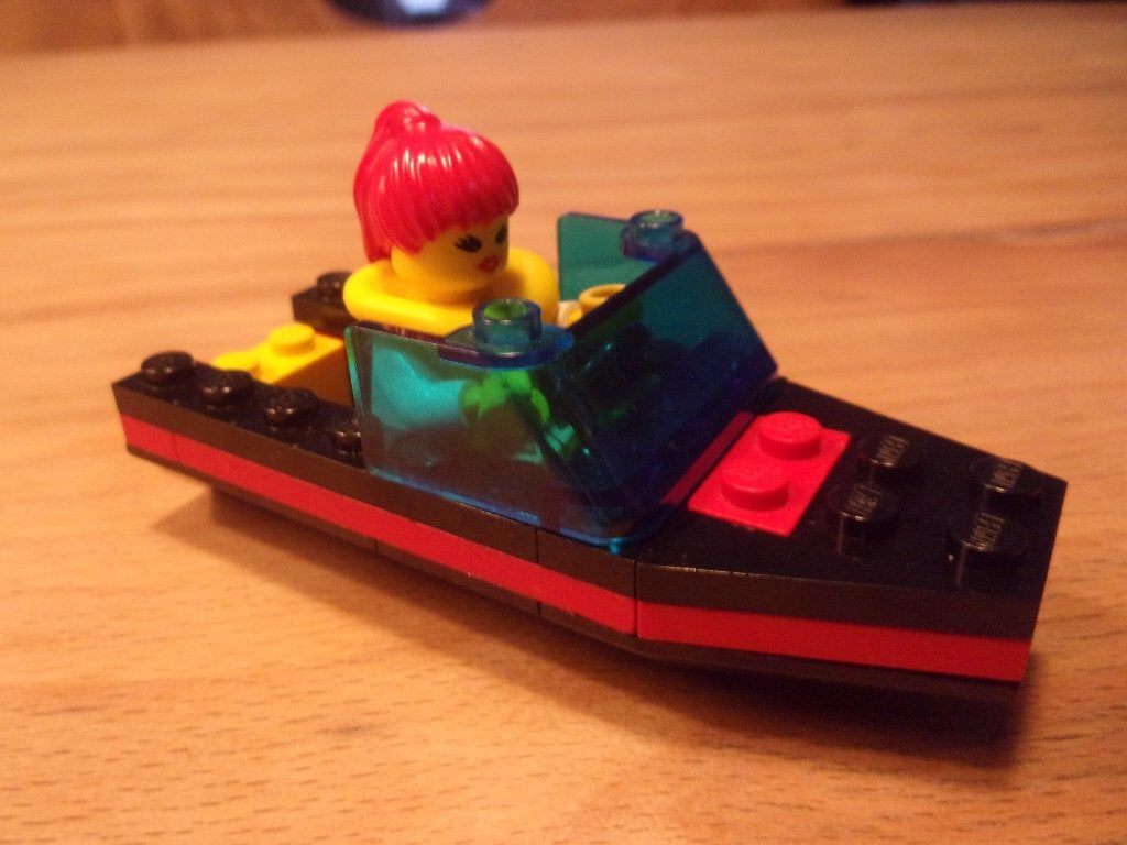 Lego Town 1069-1 / 2882-1 Speedboat uit 1999, Gebruikt, Overige thema's, Lego, Ophalen of Verzenden