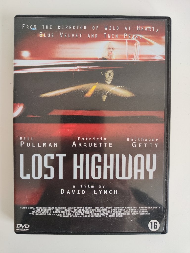 Lost Highway - David Lynch (DVD), Cd's en Dvd's, Engels, Vanaf 16 jaar, Overige gebieden, Ophalen of Verzenden
