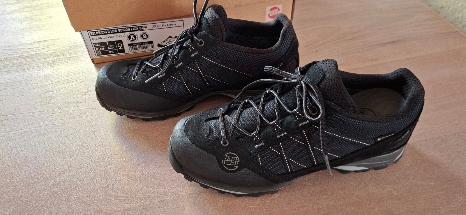 Hanwag dames wandelschoenen maat 40,5, Ophalen of Verzenden, Zo goed als nieuw, Schoenen