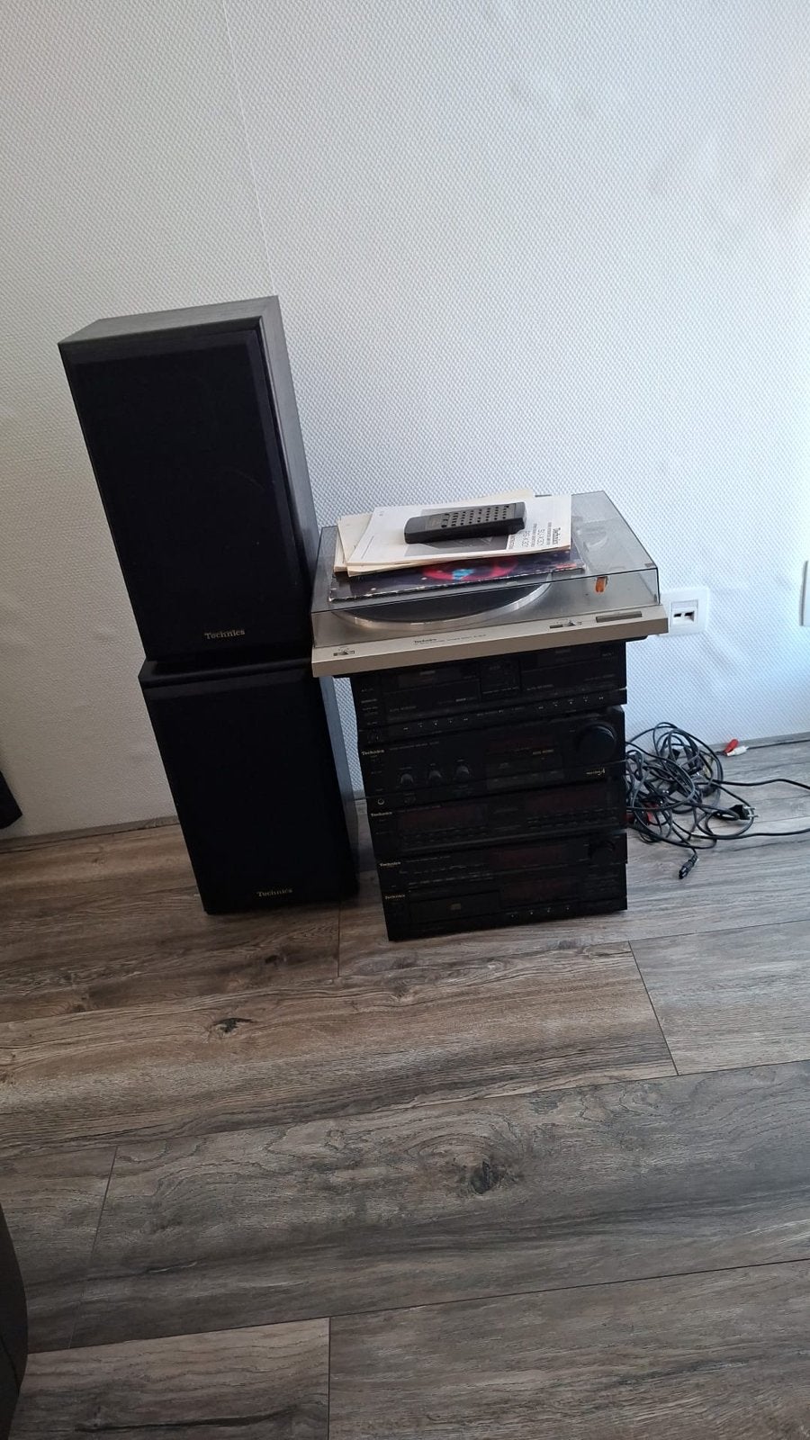 Technics Stereo Set met Platenspeler, Cassettedeck, CD-spele, Gebruikt, Cassettedeck, Losse componenten, Ophalen