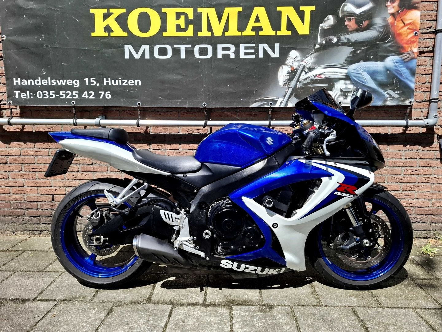SUZUKI GSX-R 600 K8 (2008) verlaagd  GSXR600 Nl motor garan., SUZUKI, 4 cilinders, Motorrijbewijs A, Bedrijf