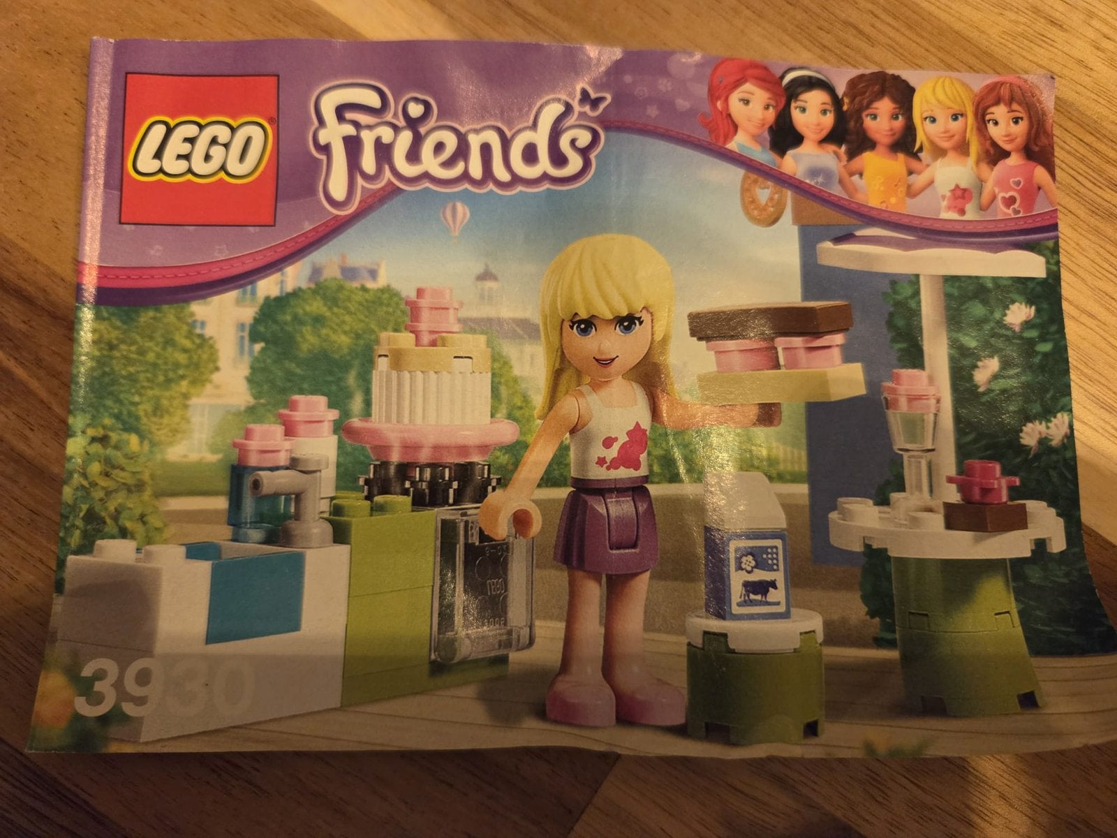 LEGO FRIENDS 3930 - Stephanie's Outdoor Bakery, Ophalen, Gebruikt, Lego, Compleet