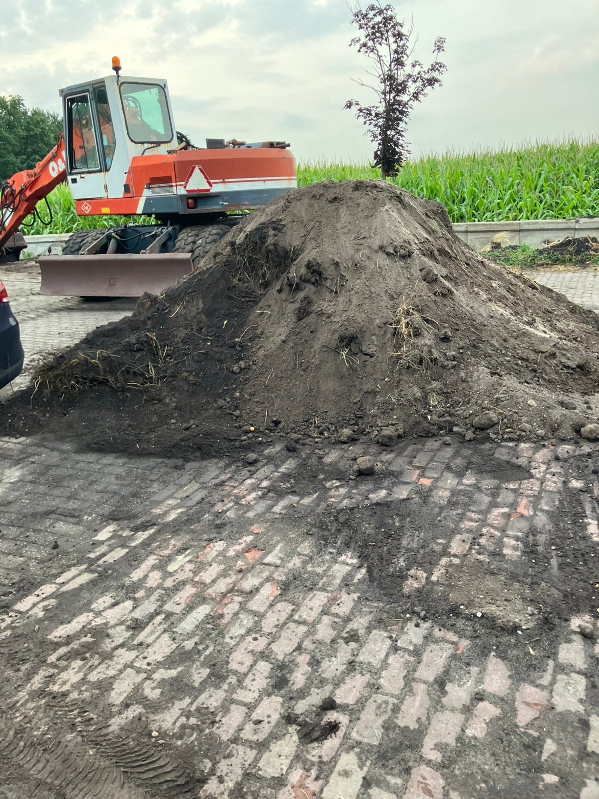 Zwarte grond gratis afhalen, Ophalen, Tuinaarde
