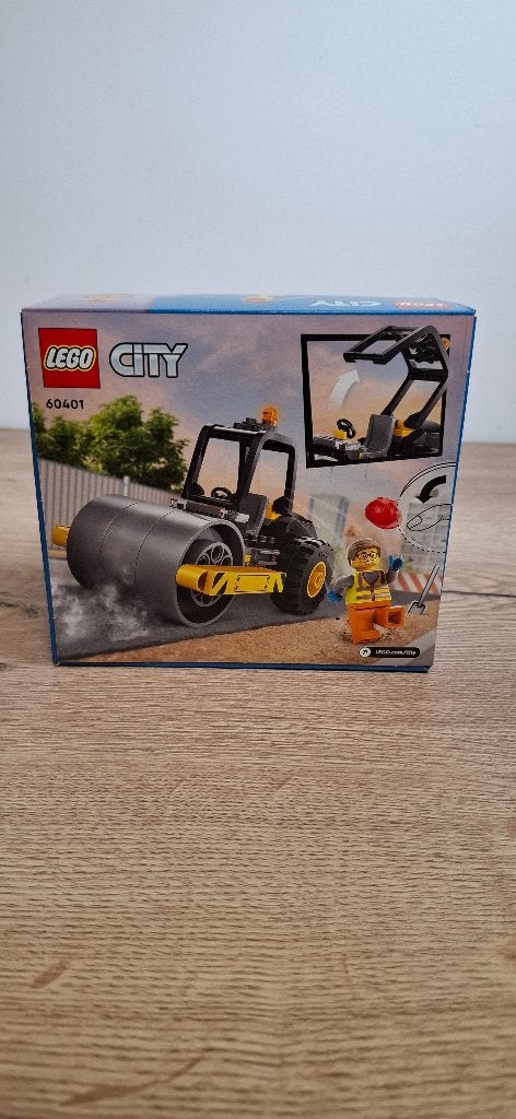 LEGO City 60401 Wegenwals / Construction Steamroller, Lego, City, Lego, Onbekend