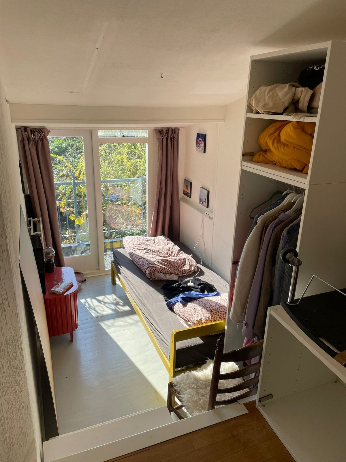 Ikea bed met matras, Ophalen, Zo goed als nieuw, 25 tot 50 cm, Minder dan 100 cm