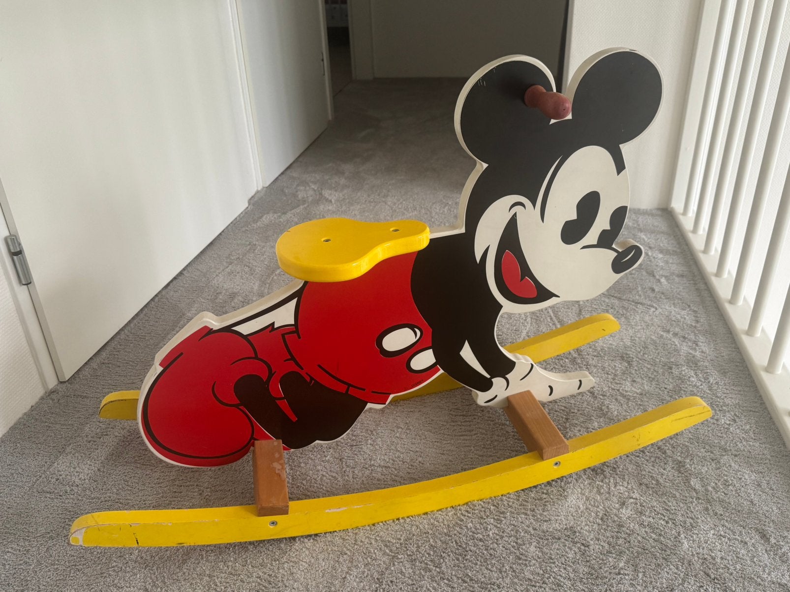 Mickey Mouse hobbelspeelgoed, Ophalen, Zo goed als nieuw