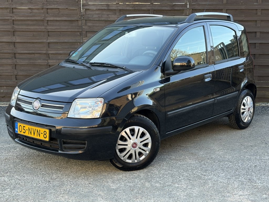 Fiat Panda 1.2 Edizione Cool / Airco / EL-ramen / NAP / NL, Auto's, Fiat, Gebruikt, 1242 cc, Zwart, Origineel Nederlands