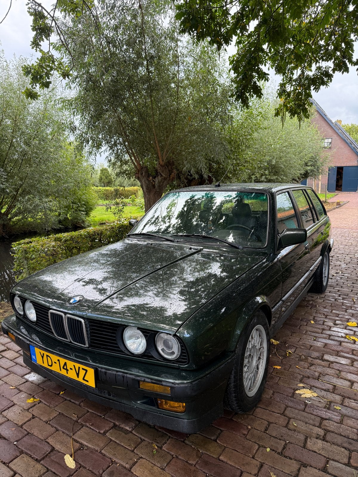 BMW 3-Serie 2.0 I 320 Touring U9 1990 Groen, Auto's, BMW, Achterwielaandrijving, Origineel Nederlands, Handgeschakeld, Particulier