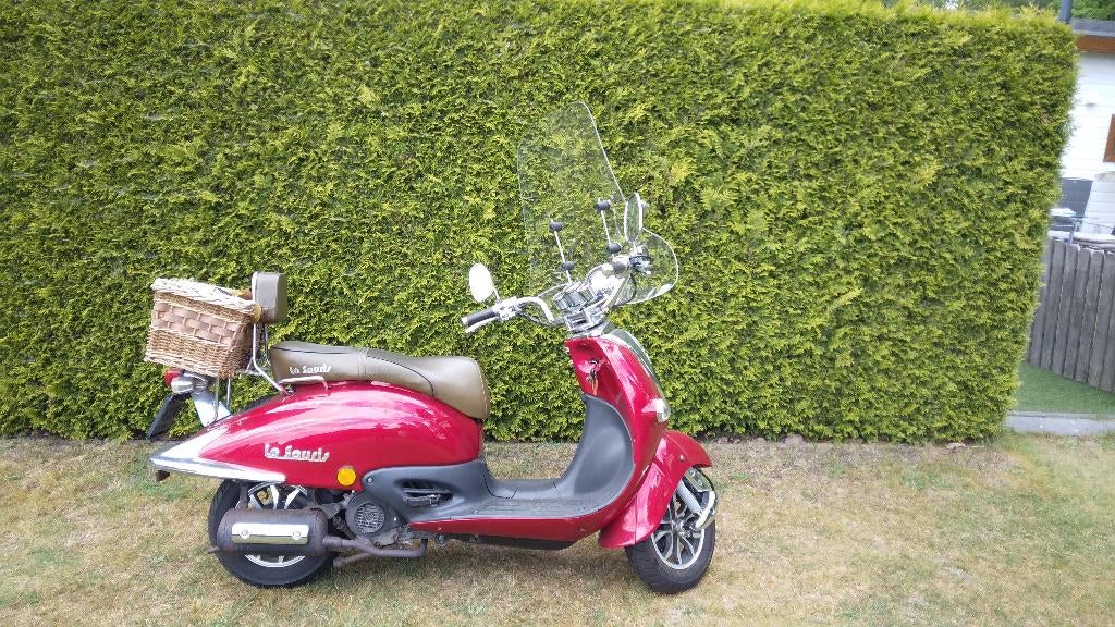 La Souris Futuro Retro scooter, rood, Gebruikt, Benzine, Ophalen, Overige merken