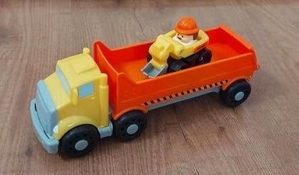 Little People bouwvoertuig met figuur, Ophalen, Zo goed als nieuw
