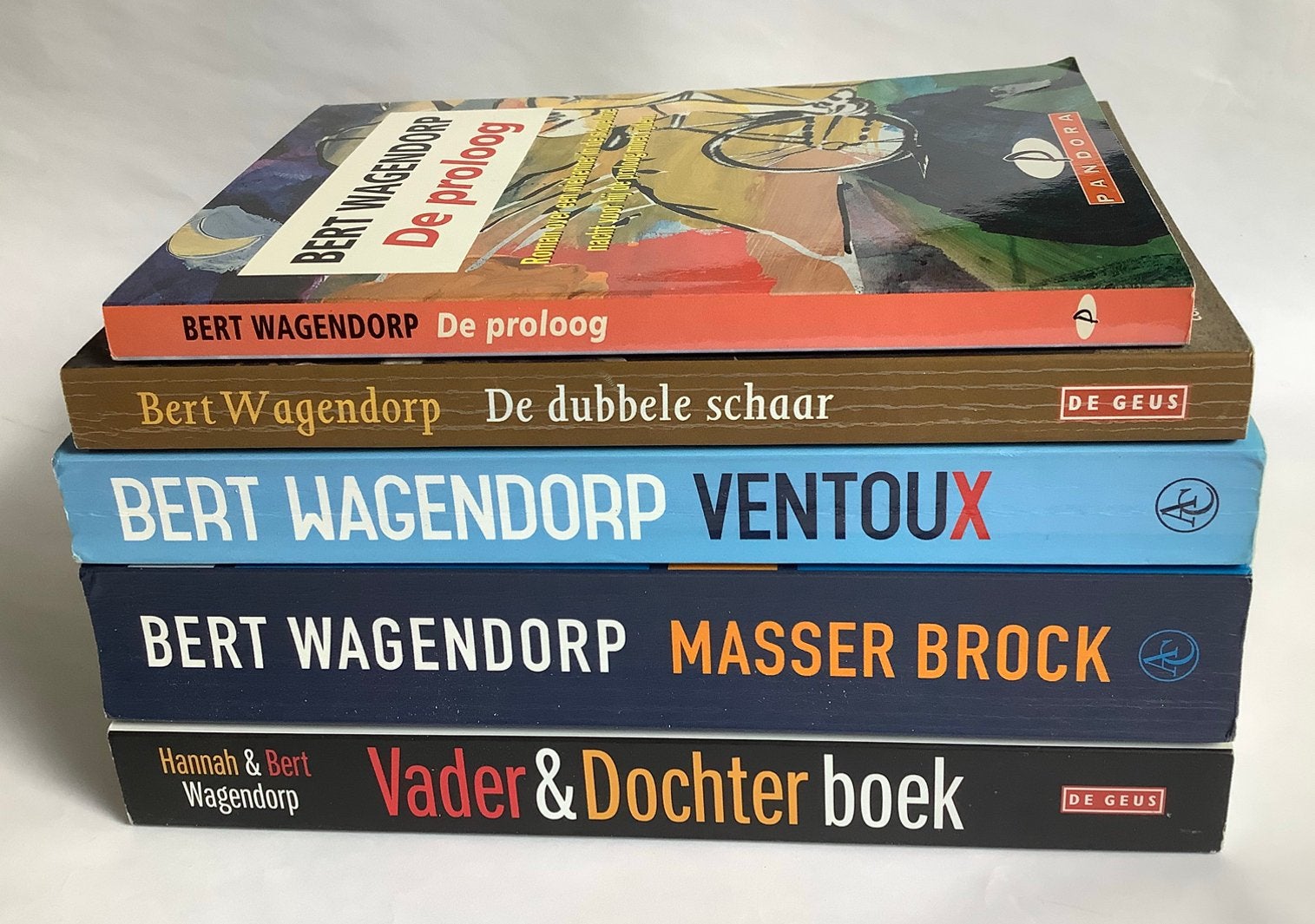 BERT WAGENDORP - 5 titels, Ophalen of Verzenden, Gelezen