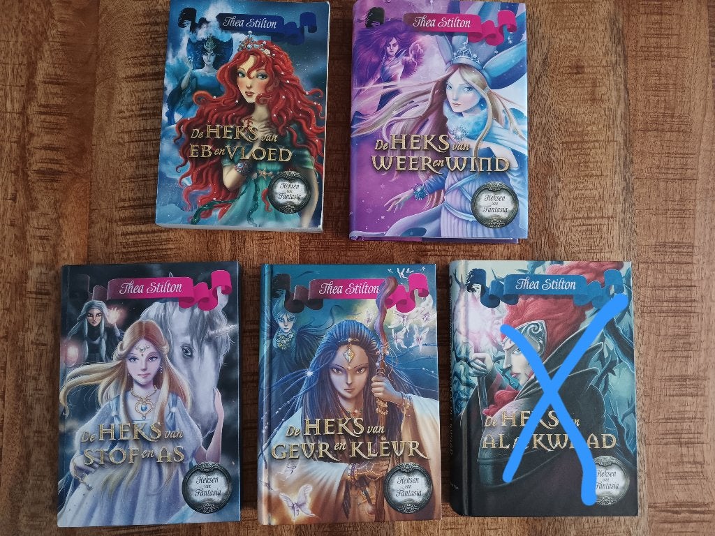 De heksen van Fantasia,Thea Stilton, Ophalen of Verzenden, Gelezen, Thea Stilton