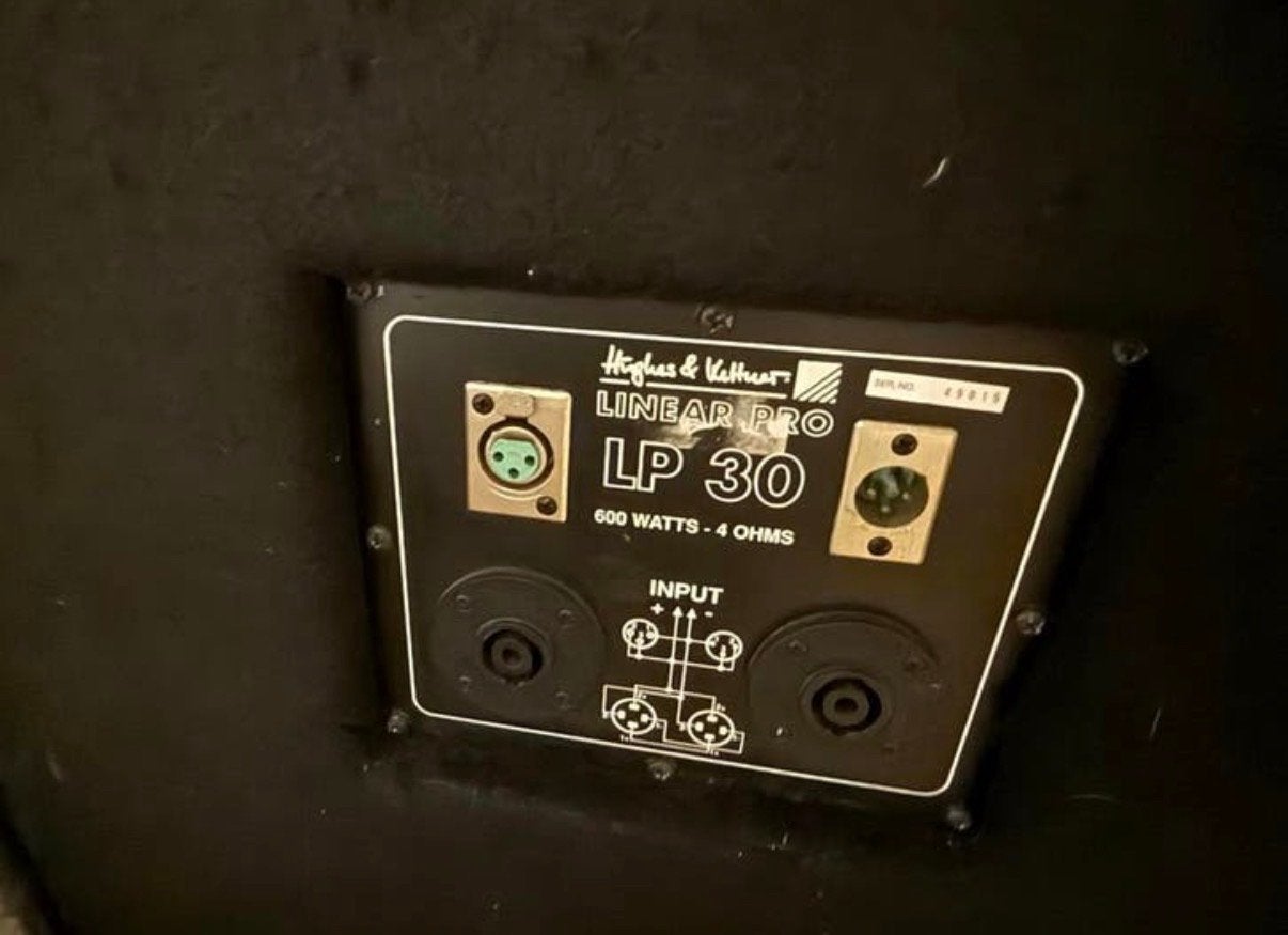 Hughes & Kettner Linear Pro LP 30 Speakerset (600W), Gebruikt, Speakerset, Ophalen, 150 watt of meer