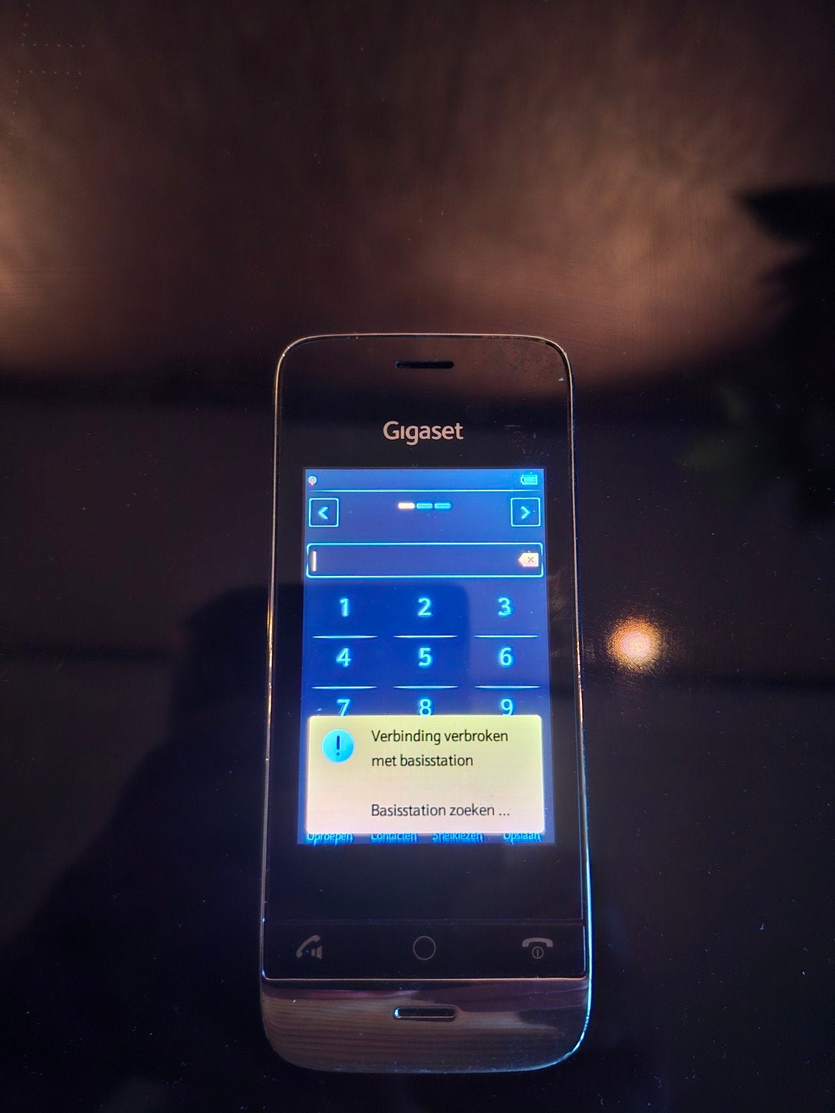 Gigaset SL910A draadloze telefoon met antwoordapparaat, Ophalen, Gebruikt, 1 handset
