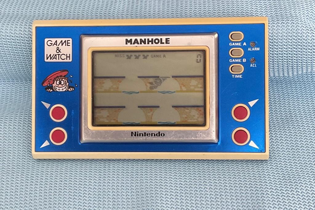 Manhole, Nintendo Game & Watch, NH-103, Vintage LCD Game,80s, Ophalen of Verzenden