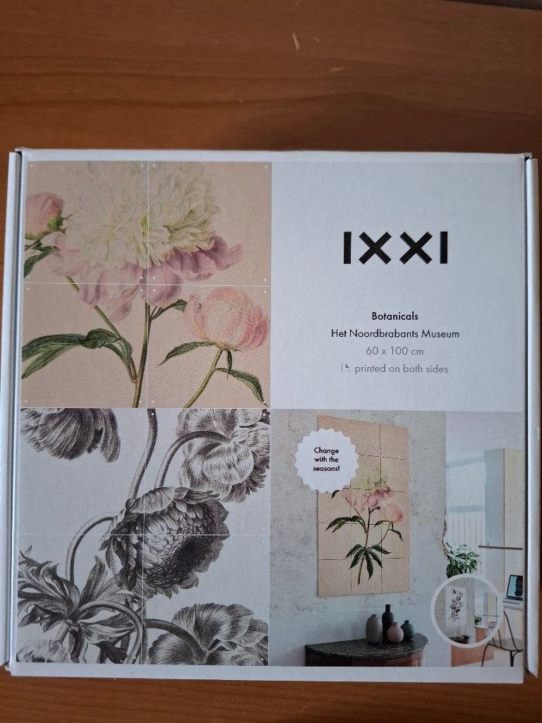 Ixxi Botanical dubbelzijdig, Ophalen, 75 cm of meer, 50 tot 75 cm, Print