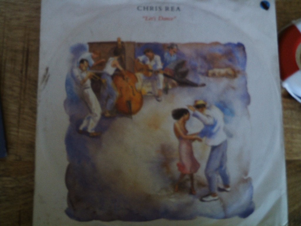 chris rea - let's dance  26jun, Cd's en Dvd's, 7 inch, Ophalen of Verzenden, Zo goed als nieuw, Pop