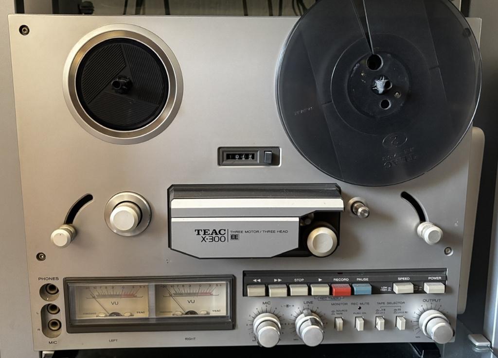Teac X-300 bandrecorder, Ophalen, Bandrecorder