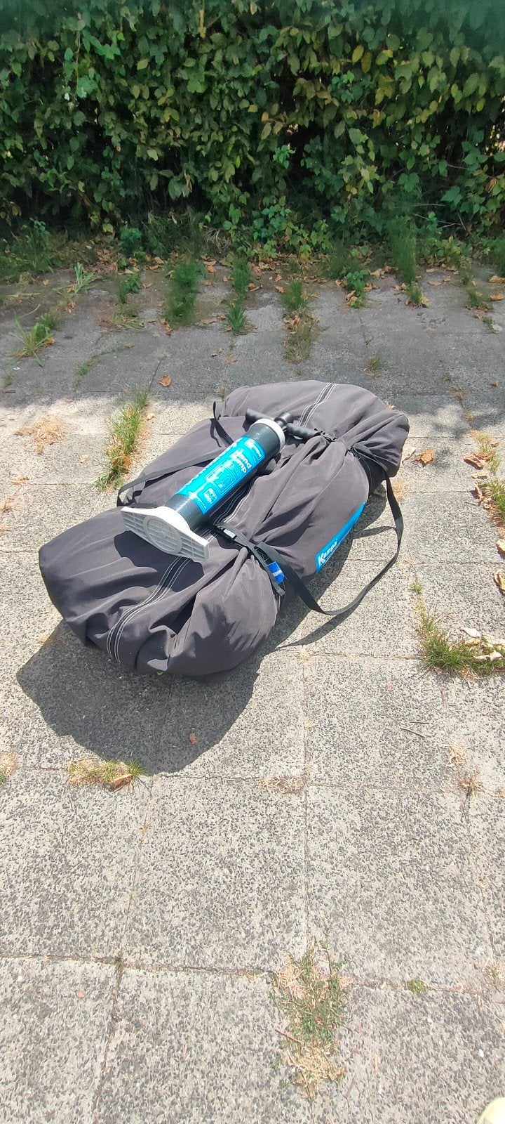Kampa Fiesta Air Pro 350 opblaasbare voortent, Ophalen of Verzenden, Gebruikt