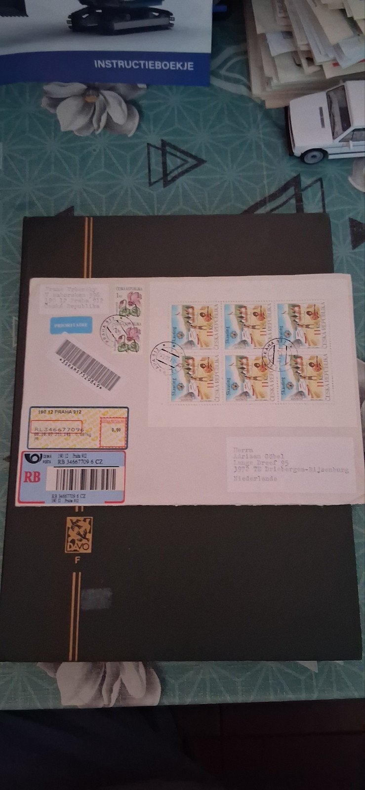 envelop ceska republika, Ophalen of Verzenden, Beschreven, Europa