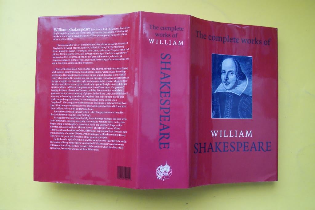 THE COMPLETE WORKS of WILLIAM SHAKESPEARE gebonden met leesl, Ophalen of Verzenden, Nieuw