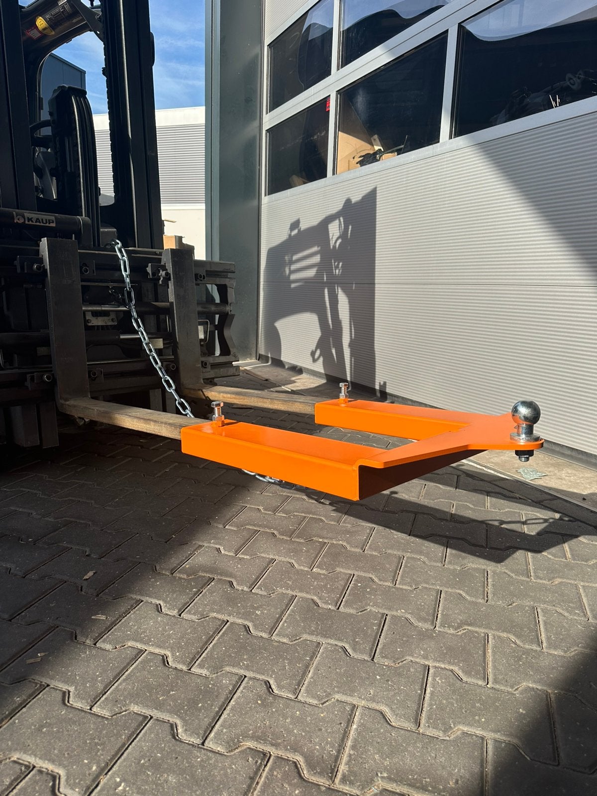 Verstelbare heftruck trekhaakadapter met 50 mm kogelkop, Ophalen, Nieuw