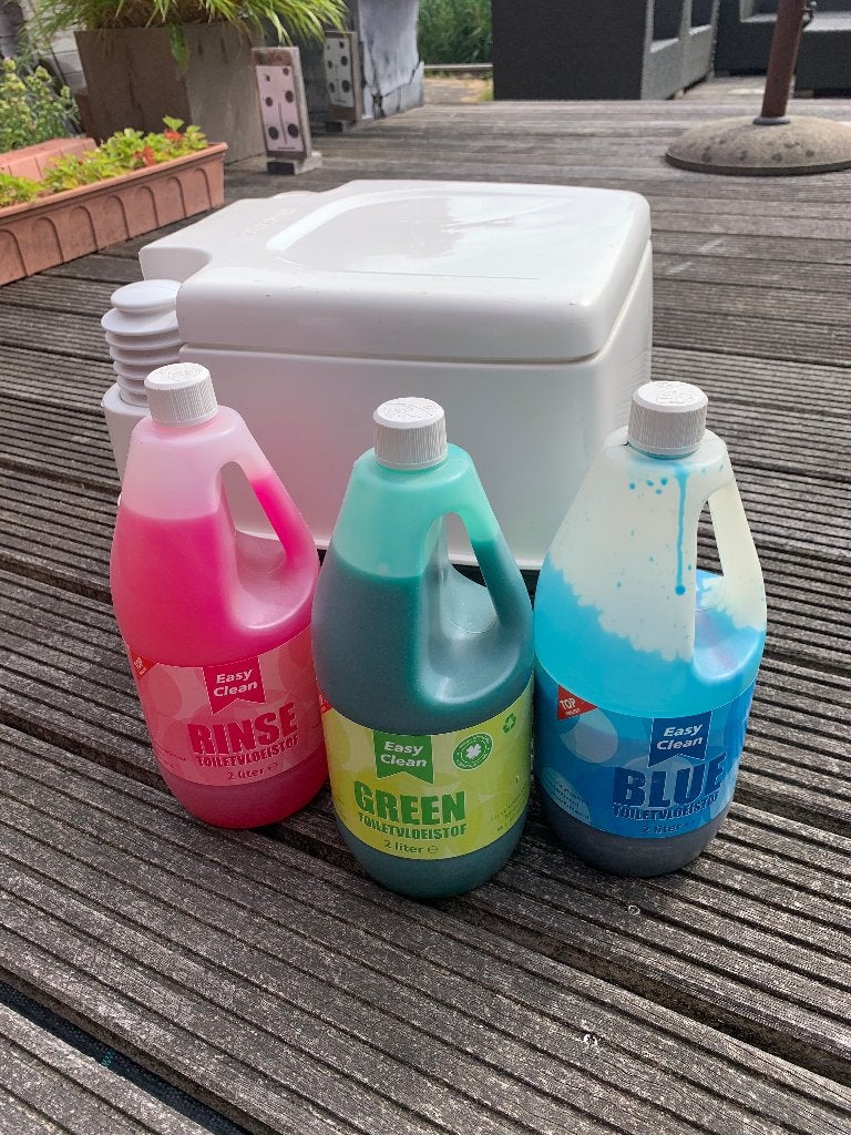 Thetford Porta Potti 135 Chemisch Toilet + 5L Vloeistof, Ophalen, Zo goed als nieuw