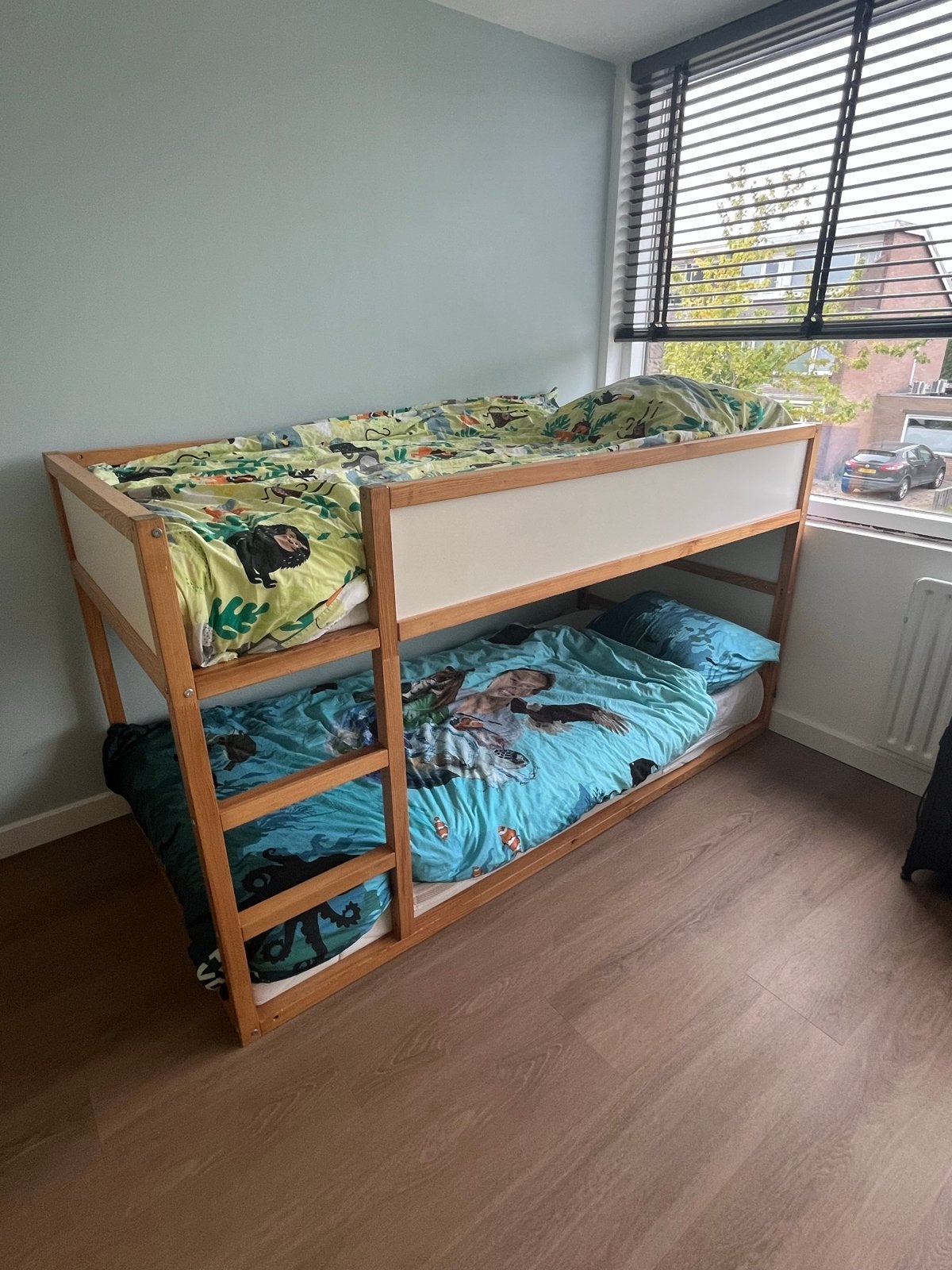 IKEA Kura en Stuva complete kinderkamer, Ophalen, Gebruikt, 100 cm of meer, Hoogslaper of Stapelbed