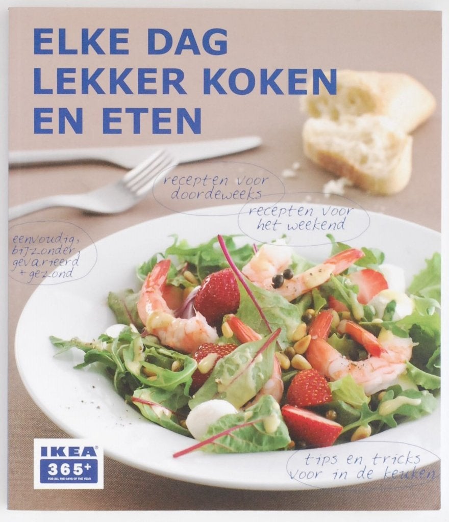 Elke dag lekker koken en eten - Kookboek Ikea 2009