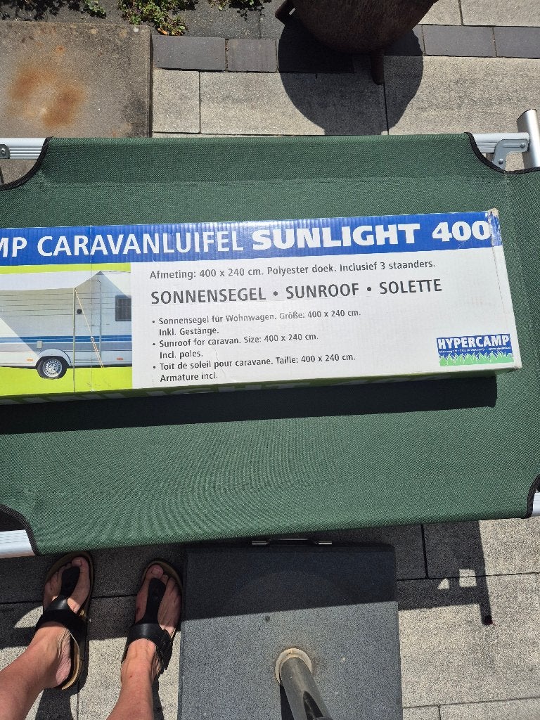 Nieuwe sunlight 400 luifel 4 x 2.40, Ophalen, Nieuw