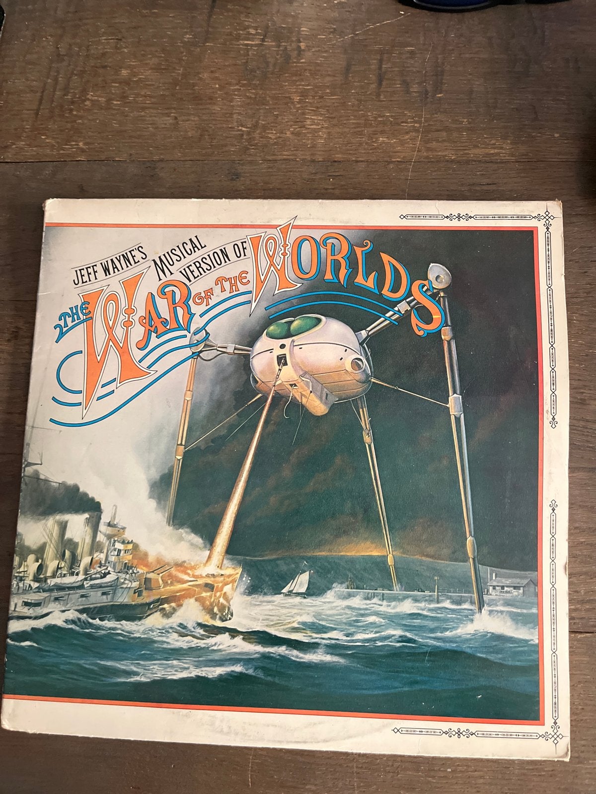 Jeff Wayne's Musical Version of The War of the Worlds LP, Gebruikt, Ophalen of Verzenden, 12 inch, Dubbel-LP