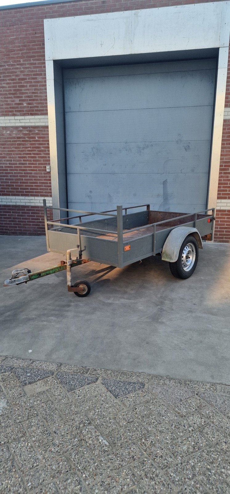 enkel as aanhanger aanhangwagen motor of quad trailer, Ophalen, Nieuw