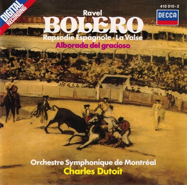 RAVEL Bolero CD DUTOIT MONTREAL DECCA, Ophalen of Verzenden, Modernisme tot heden, Gebruikt, Orkest of Ballet
