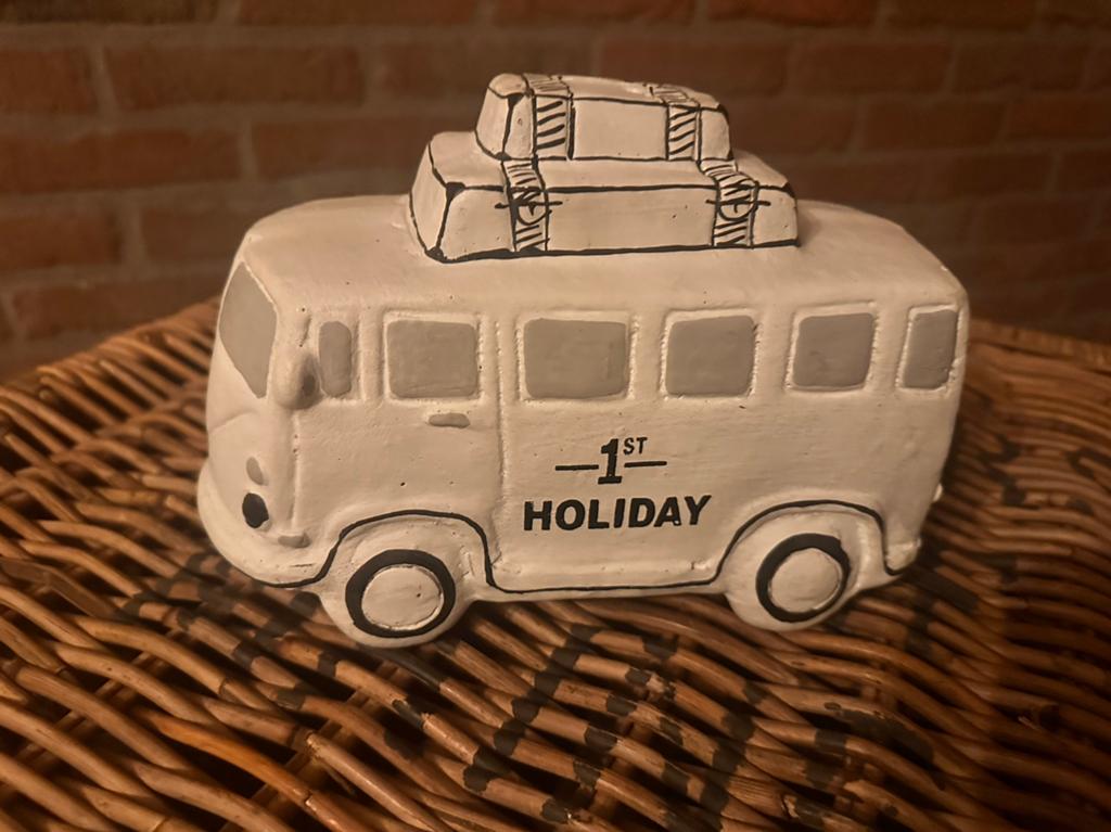 Riviera Maison travel for money saver vw spijlbus, Ophalen of Verzenden, Zo goed als nieuw, Steen/keramiek